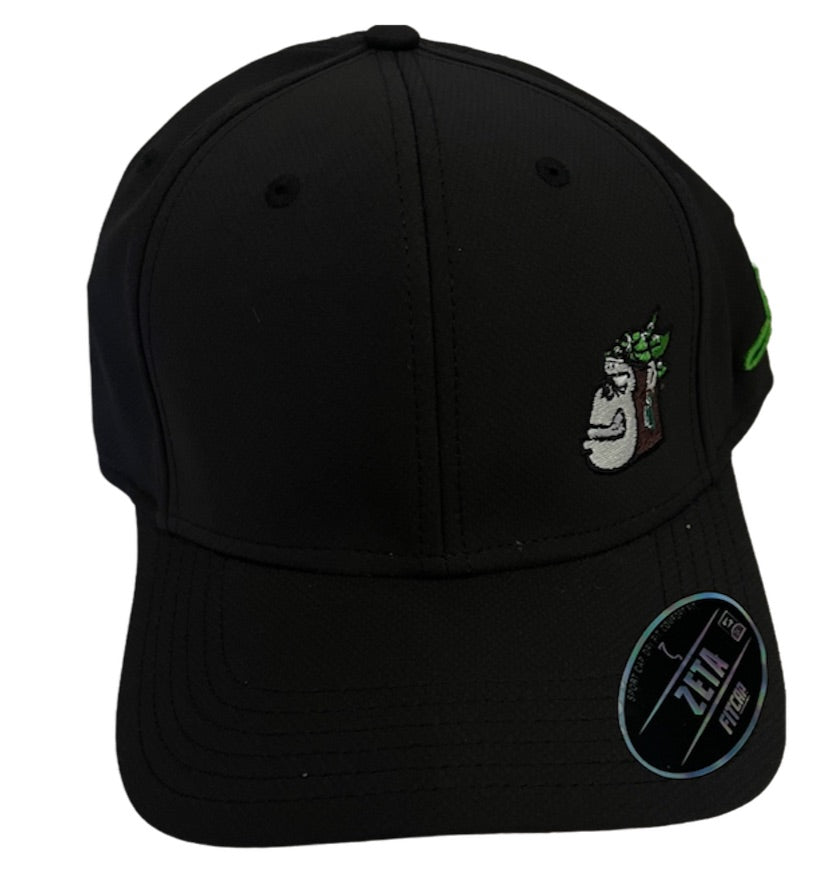 Gorra Rana chiquito negra dryfit