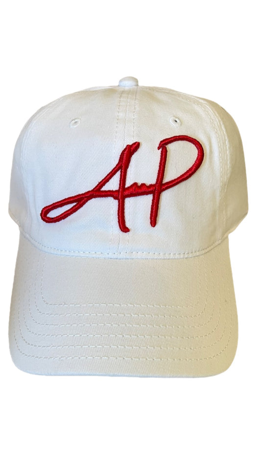 Gorra AHP blanca curva